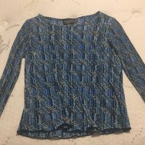 Vintage style, long sleeve blouse